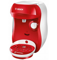 Кофемашина капсульная Bosch Tassimo TAS1006 Happy красный