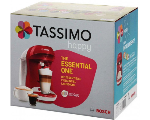 Кофемашина Bosch Tassimo TAS1006 Happy красный