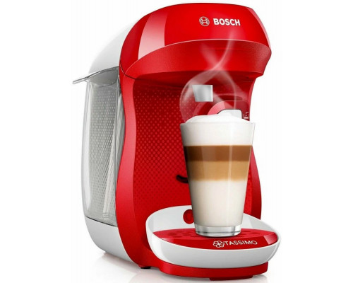 Кофемашина Bosch Tassimo TAS1006 Happy красный