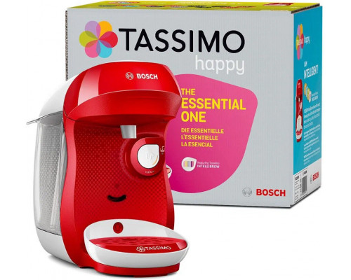 Кофемашина Bosch Tassimo TAS1006 Happy красный