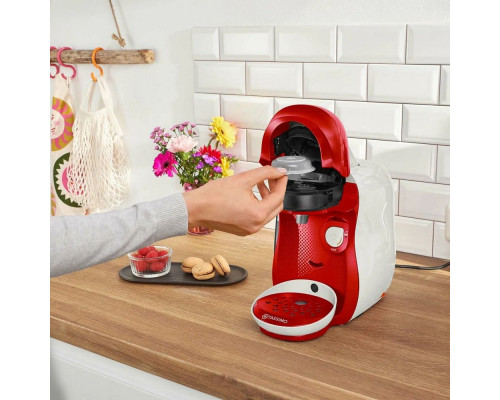 Кофемашина Bosch Tassimo TAS1006 Happy красный