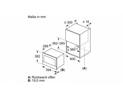 Встраиваемая микроволновая печь Bosch BFL7221B1