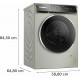 Стиральная машина Bosch WGB2560XME серый