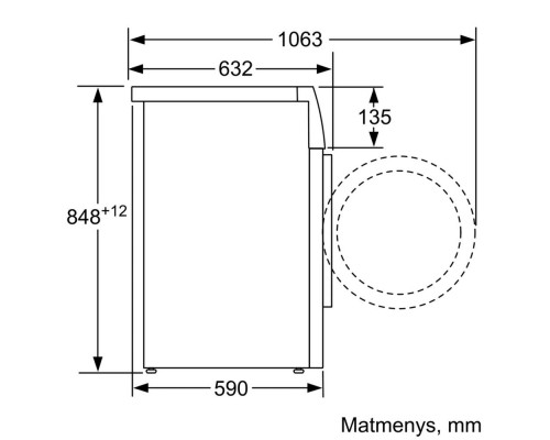 Стиральная машина Bosch WAX02KLOSN