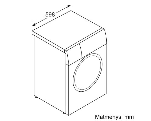 Стиральная машина Bosch WAX02KLOSN