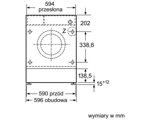 Встраиваемая стиральная машина Bosch WIW24342EU