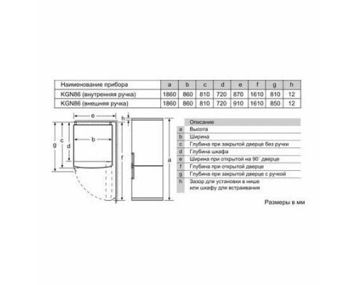 Холодильник Bosch KGN86AI32U