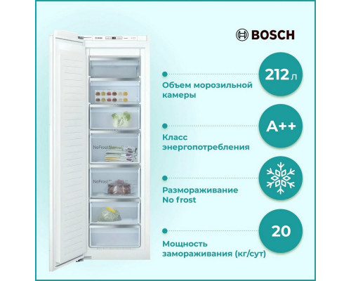 Встраиваемый морозильник Bosch GIN81AEF0U