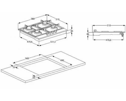 Варочная поверхность Beko HIAG 64225 SAR