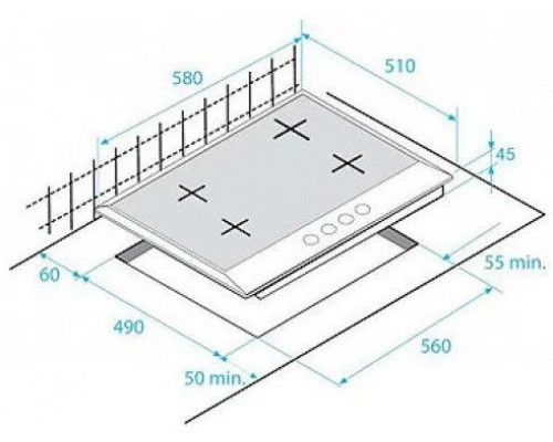 Варочная поверхность Beko HIAG 64225 SAR