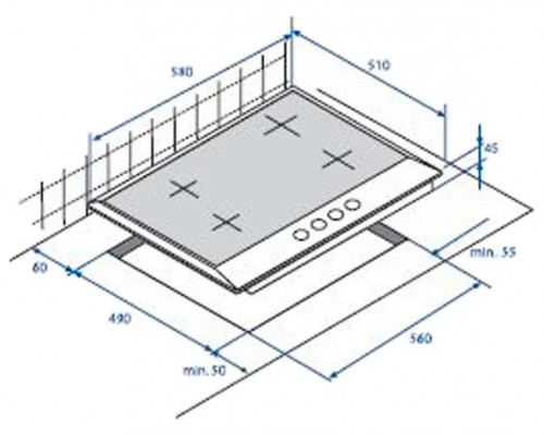 Варочная поверхность Beko HIAG 64235 SX