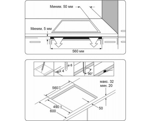 Варочная поверхность Samsung NZ63F3NM1AB/WT Варочная поверхность Samsung NZ63F3NM1AB/WT