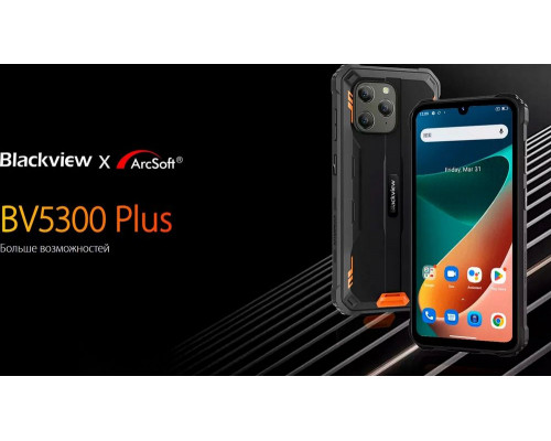 Смартфон Blackview BV5300 Plus 8/128GB Orange