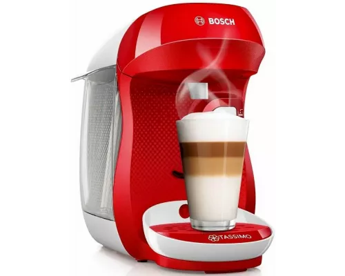 Кофемашина Bosch Tassimo TAS1006 Happy красный
