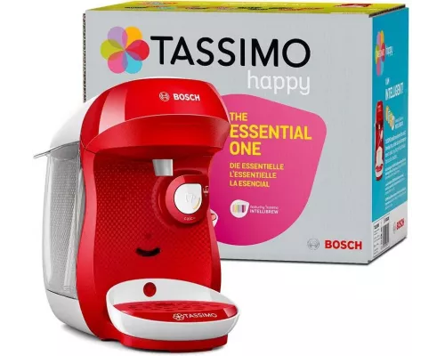 Кофемашина Bosch Tassimo TAS1006 Happy красный
