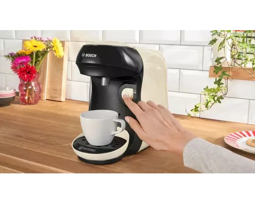 Кофеварка Bosch Tassimo TAS1007 бежевый/черный