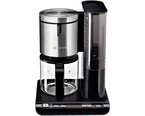Кофеварка Bosch TKA8633 черный/серебристый