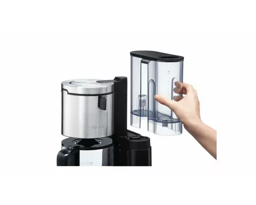 Кофеварка Bosch TKA8633 черный/серебристый