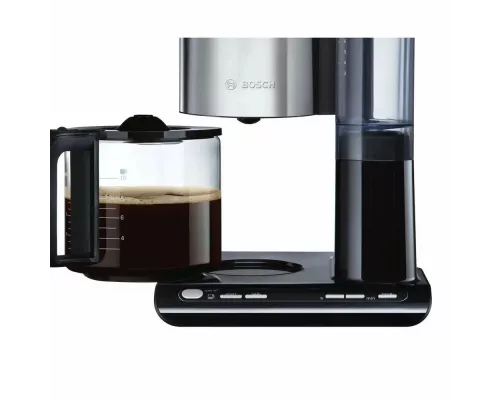 Кофеварка Bosch TKA8633 черный/серебристый