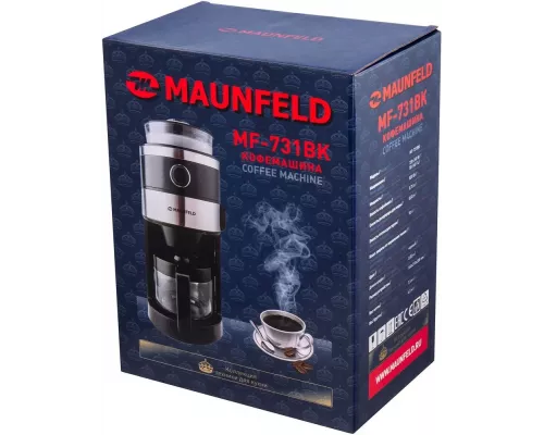 Кофеварка MAUNFELD MF-731BK черный