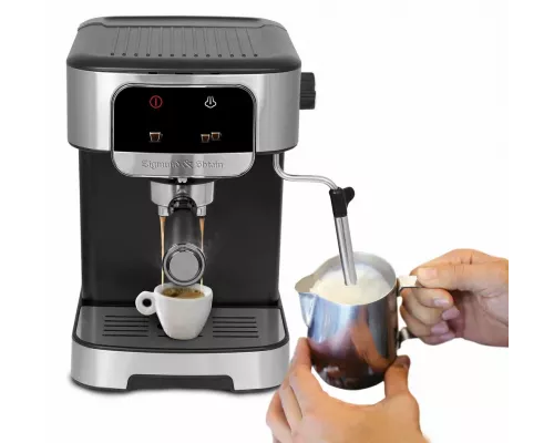 Кофеварка Zigmund & Shtain ZCM-881 стальной графит