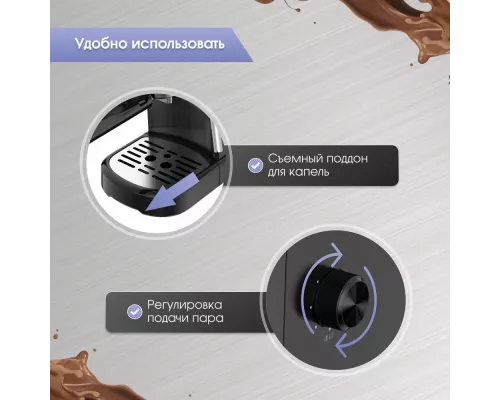 Кофеварка Zigmund & Shtain ZCM-900 черный