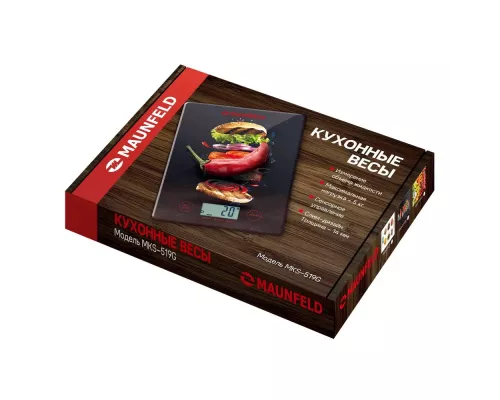 Кухонные весы MAUNFELD MKS-519G03