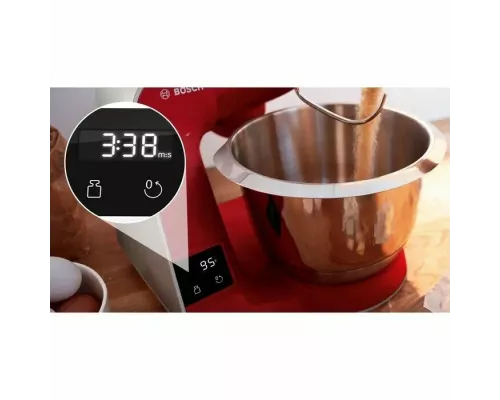 Кухонный комбайн Bosch MUM5X720 красный/серый