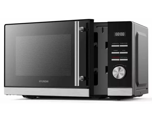 Микроволновая печь Hyundai HYM-D3005 черный/стальной