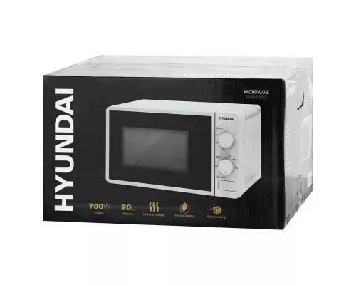 Микроволновая печь Hyundai HYM-M2001 серебристый