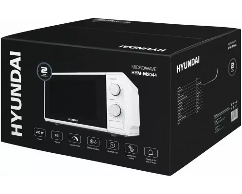 Микроволновая печь Hyundai HYM-M2044 белый