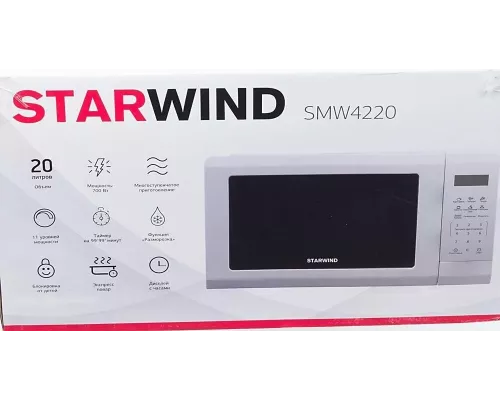 Микроволновая печь StarWind SMW4220 белый