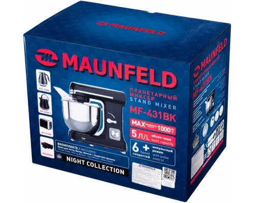 Миксер MAUNFELD MF-431BK