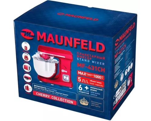Миксер MAUNFELD MF-431CH