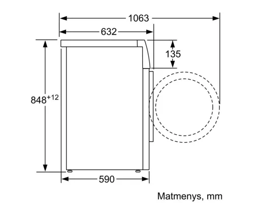 Стиральная машина Bosch WAX02KLOSN