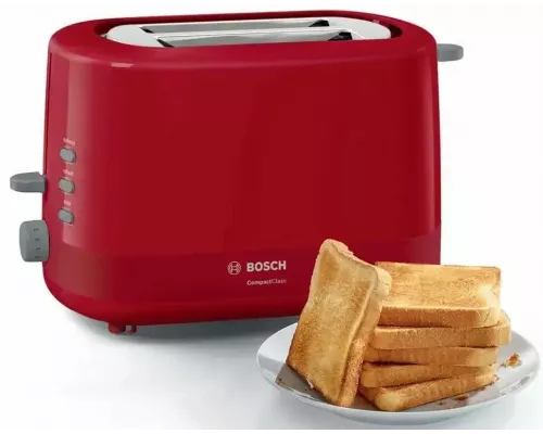 Тостер Bosch TAT3A114 красный