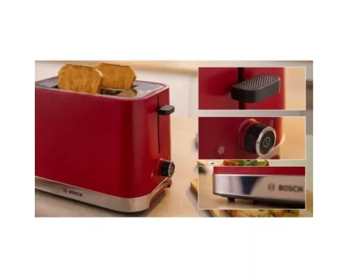 Тостер Bosch TAT4M224 красный