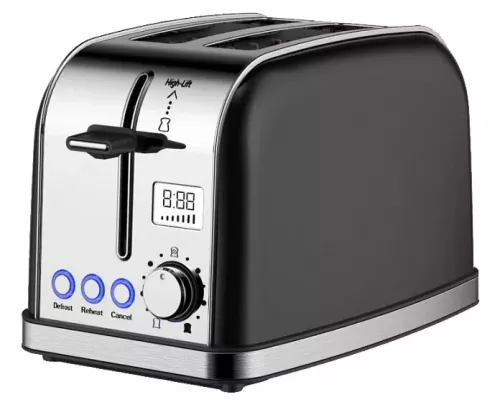 Тостер MAUNFELD MF-821BK