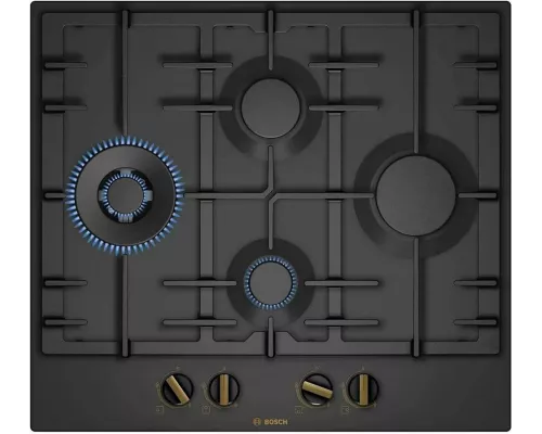 Варочная поверхность Bosch PCI6B3B90R черный ретро