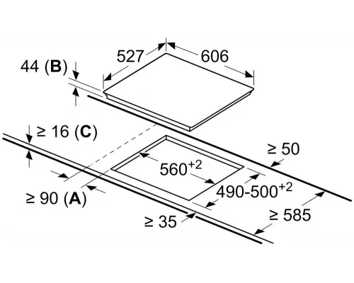Варочная поверхность Bosch PKF675FP2E