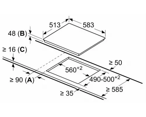 Варочная поверхность Bosch PKN645BB2E