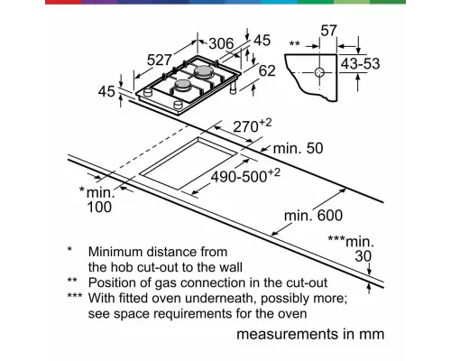 Варочная поверхность Bosch PRB3A6D70M