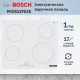 Варочная поверхность Bosch Serie 4 PKE612FA2E белый