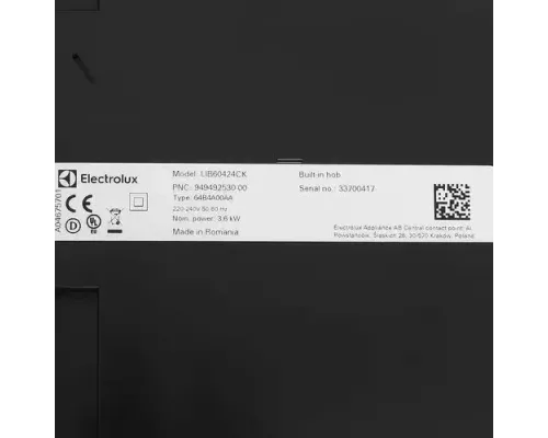 Варочная поверхность Electrolux LIB60424CK черный