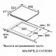 Варочная поверхность MAUNFELD CVCE593STBK LUX