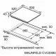 Варочная поверхность MAUNFELD CVCE593TBK