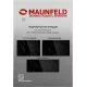 Варочная поверхность MAUNFELD CVCE904DLBK черный