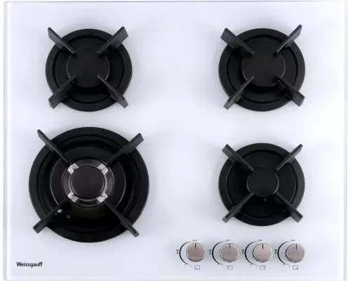 Варочная поверхность Weissgauff HGG 640 WG белый