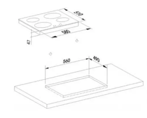 Варочная поверхность Weissgauff HI 632 BA