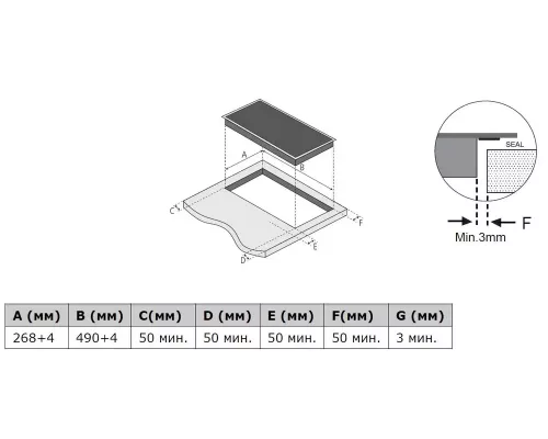 Варочная поверхность Weissgauff HV 312 BM